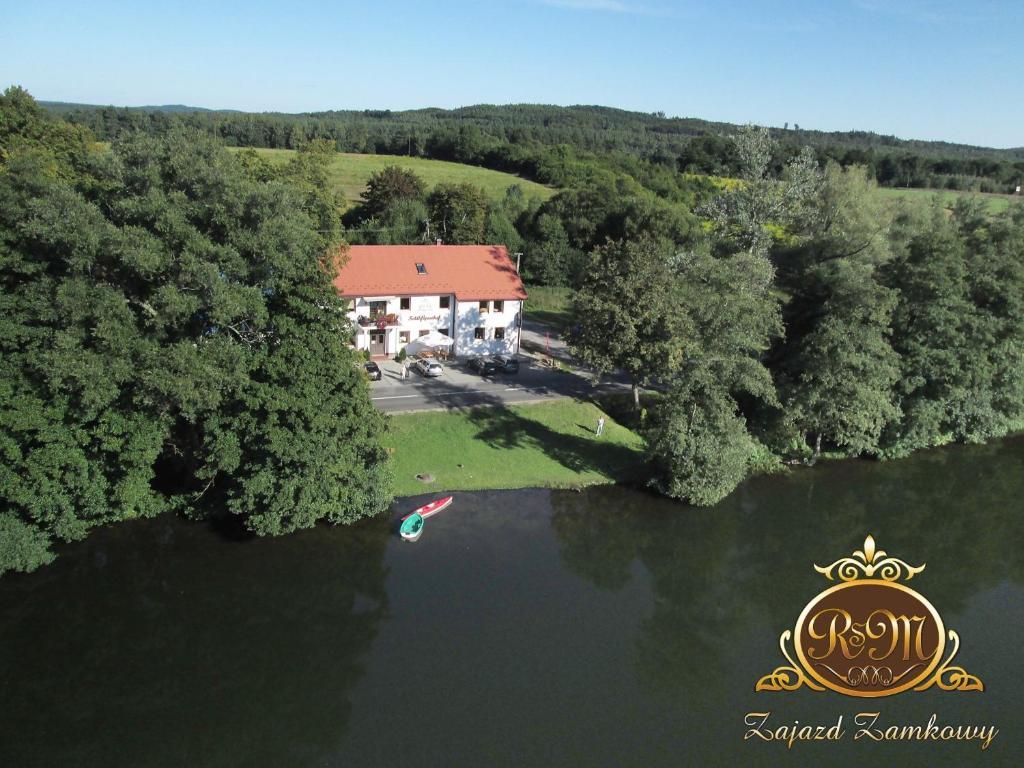 Zajazd Zamkowy - Schlossgasthof Krąg Exteriör bild